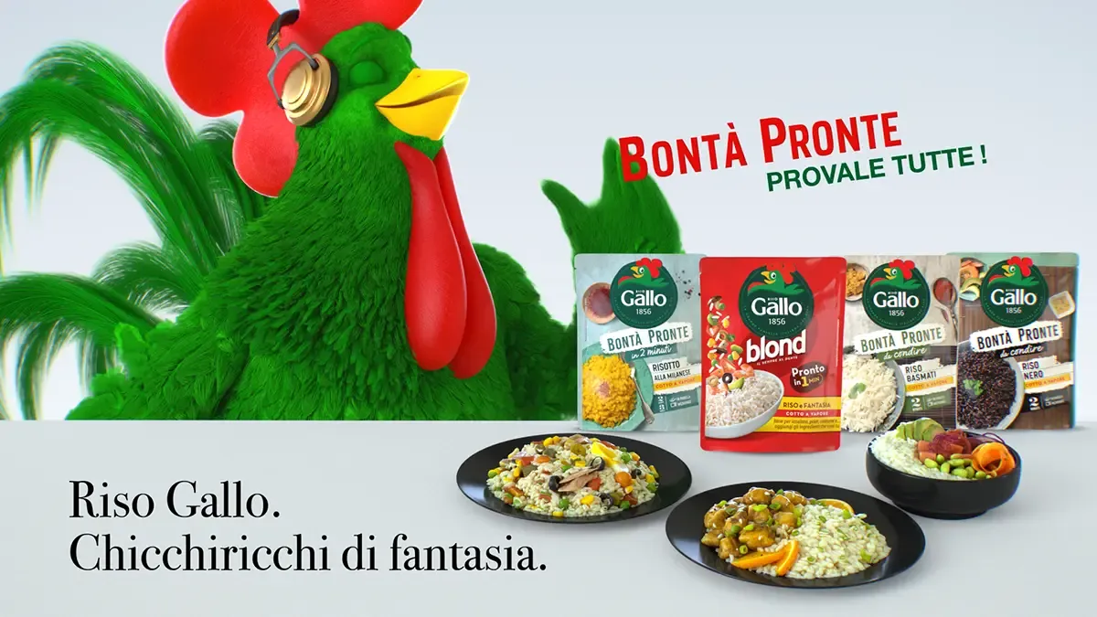 H7-25 Gallo Blond per la nuova campagna Riso Gallo
