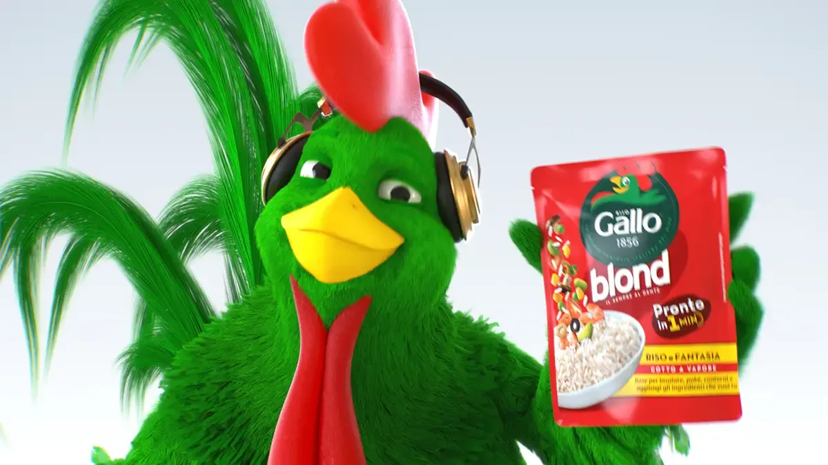 H7-25 Gallo Blond per la nuova campagna Riso Gallo