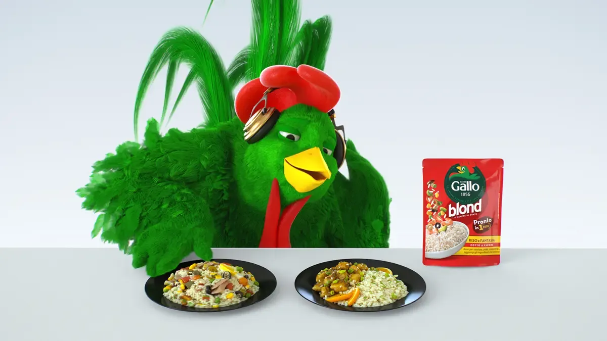 H7-25 Gallo Blond per la nuova campagna Riso Gallo