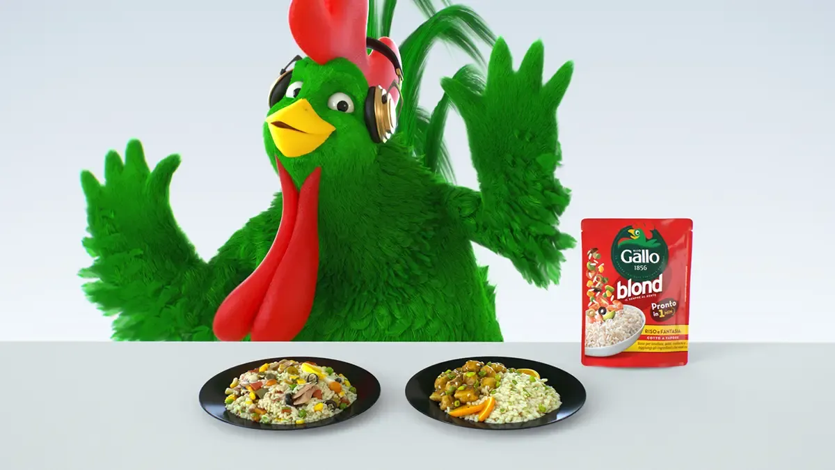 H7-25 Gallo Blond per la nuova campagna Riso Gallo